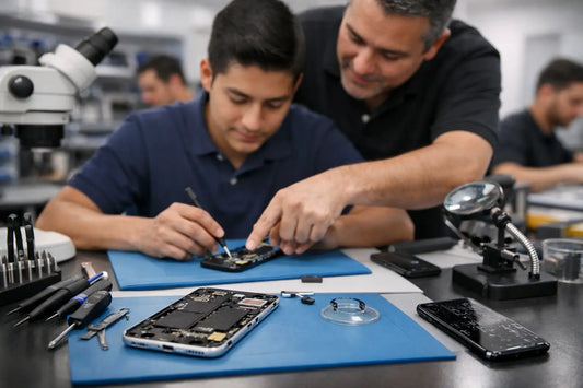 Guía de cursos reparación celulares en MX