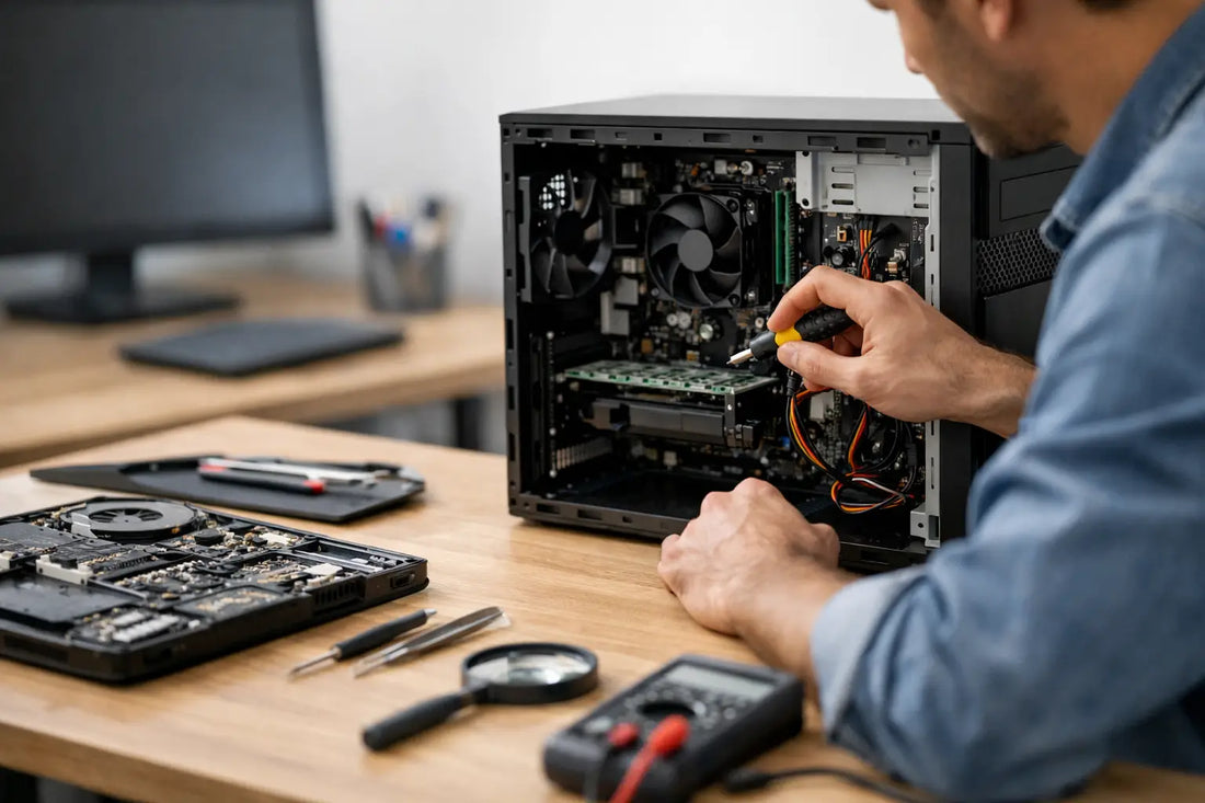Curso reparación computadoras básico: qué ver
