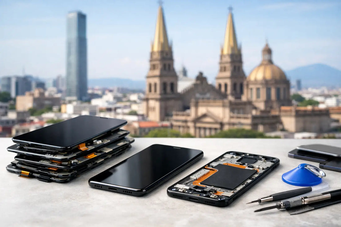 Pantallas para celulares Guadalajara mayoreo