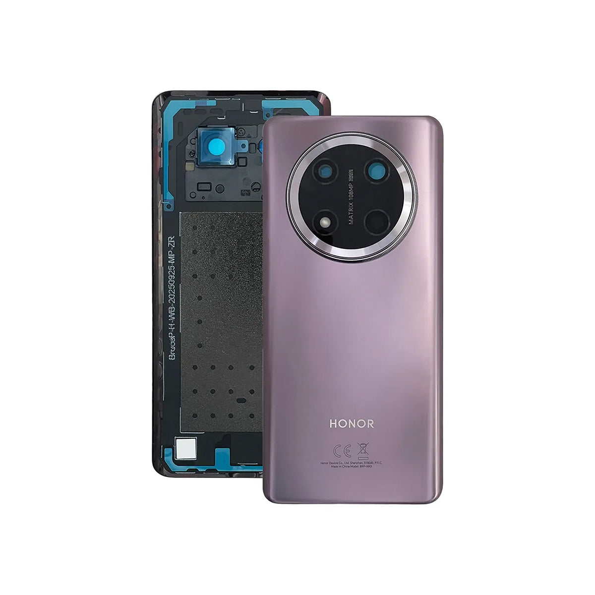 Tapa trasera oficial Honor Magic7 Lite lila