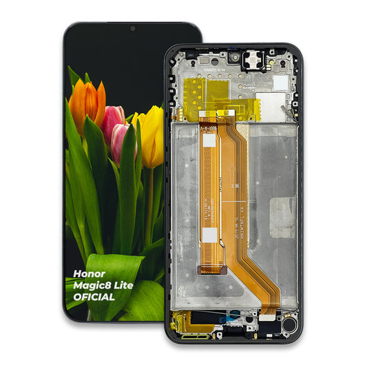 Pantalla con Marco compatible con Honor Magic 8 Lite