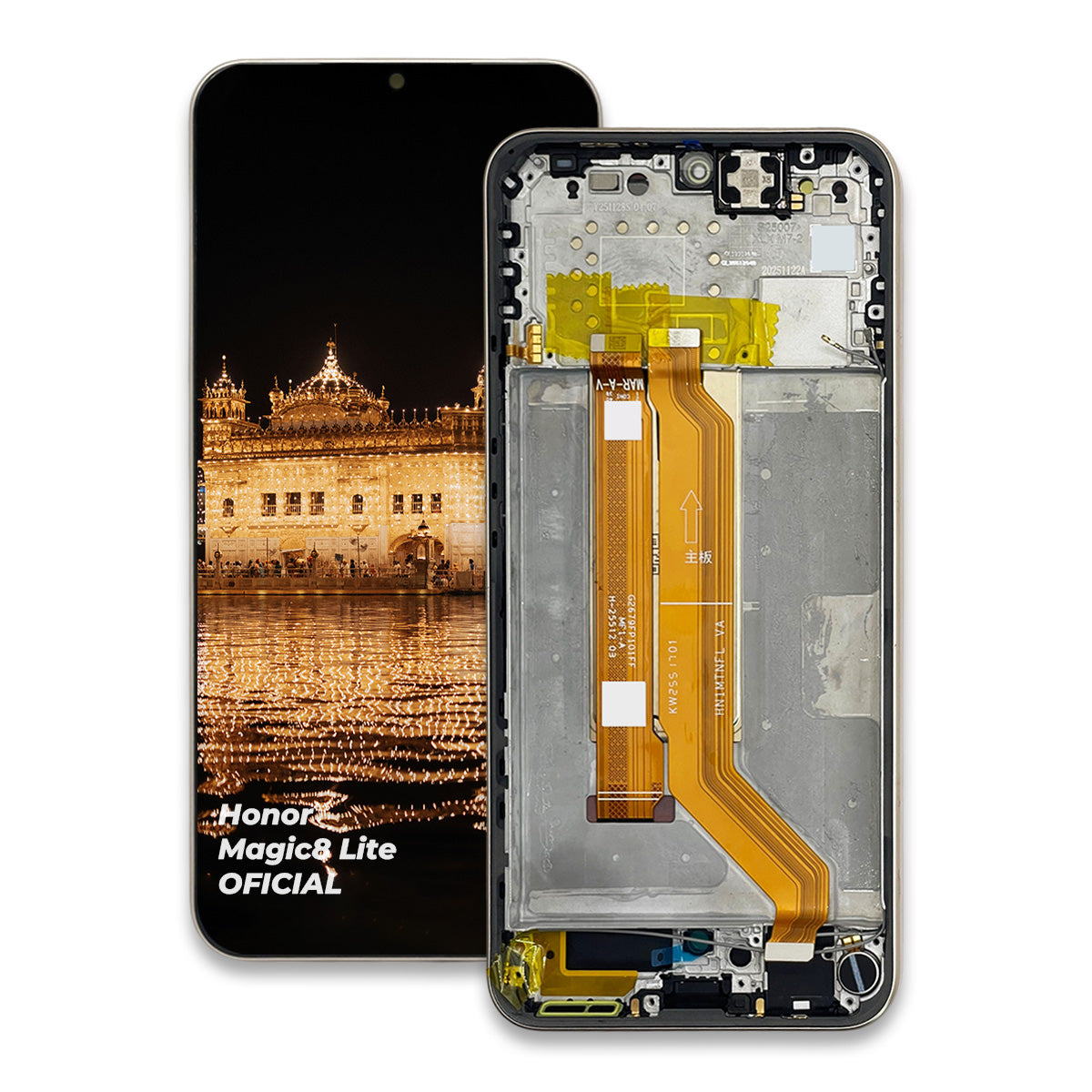Pantalla con Marco compatible con Honor Magic 8 Lite