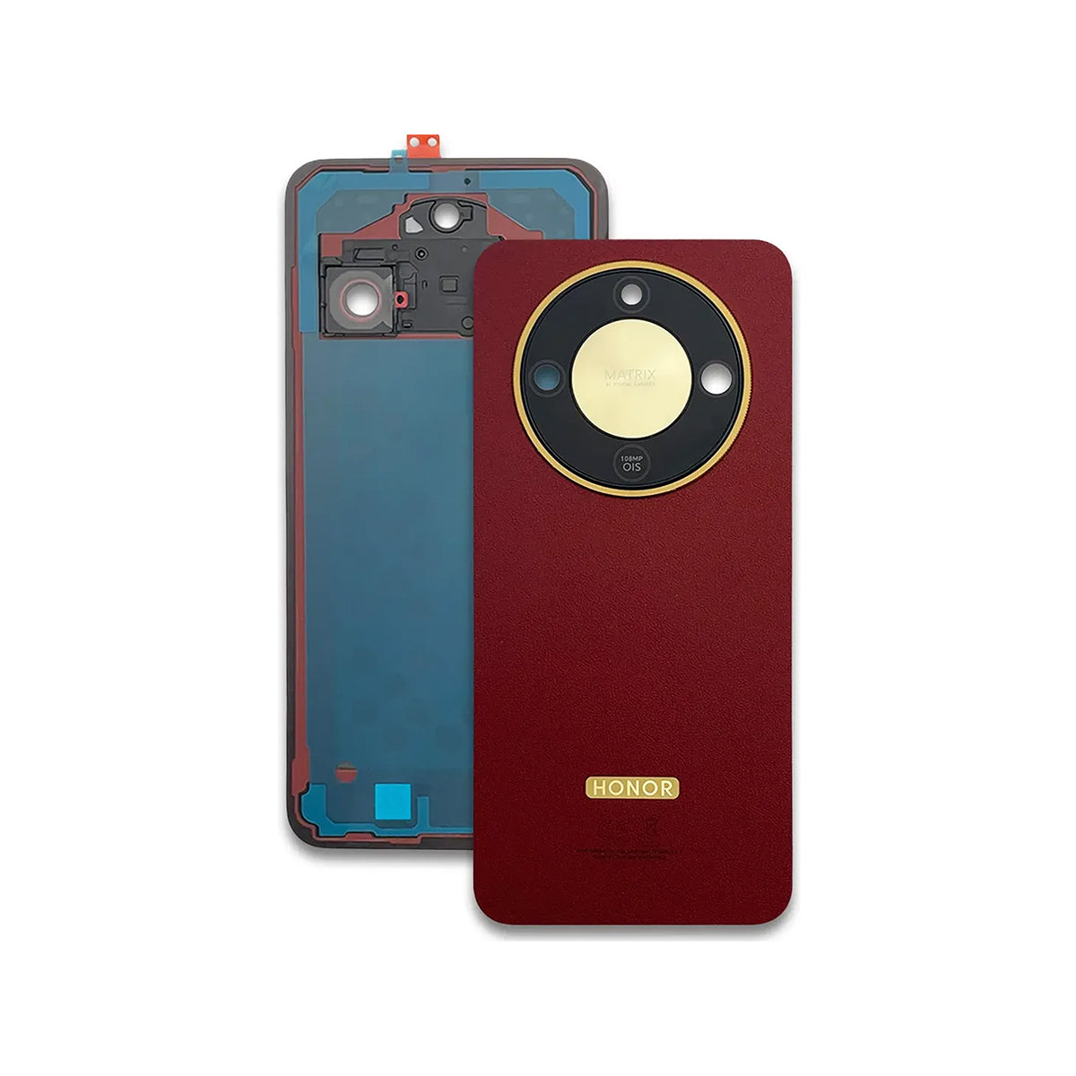 Tapa trasera oficial Honor Magic8 Lite rojo