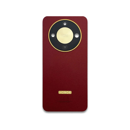 Tapa trasera Honor Magic8 Lite rojo - detalle