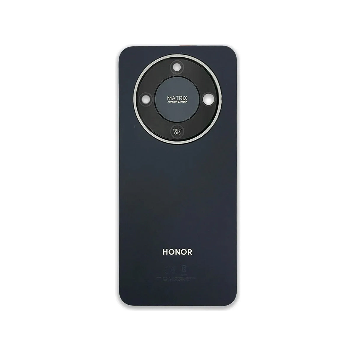 Tapa trasera Honor Magic8 Lite negro - detalle