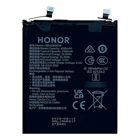 Batería Honor Magic 8 Pro HB566882EIW Oficial