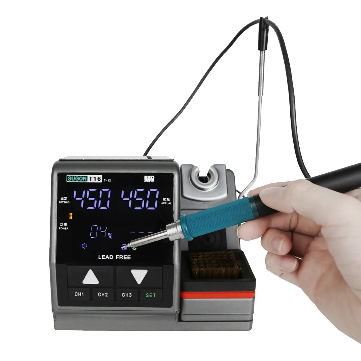 Estación de Soldadura de Precisión Sugon T16: Control Total en Microsoldadura