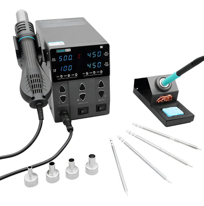 Estación de Soldadura por Aire Caliente Sugon 212 & T12 2