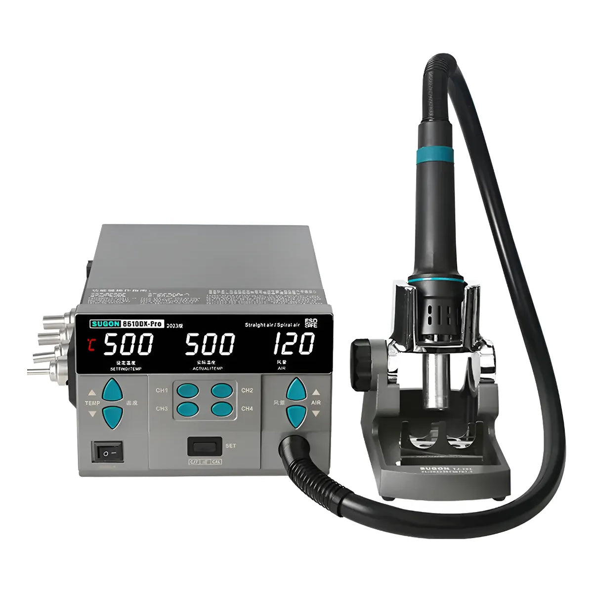 Estación de Aire Caliente Sugon 8610DX Pro: El Élite de 1000W