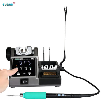 Estación de Soldadura Sugon T21: Potencia Extrema y Control de Precisión