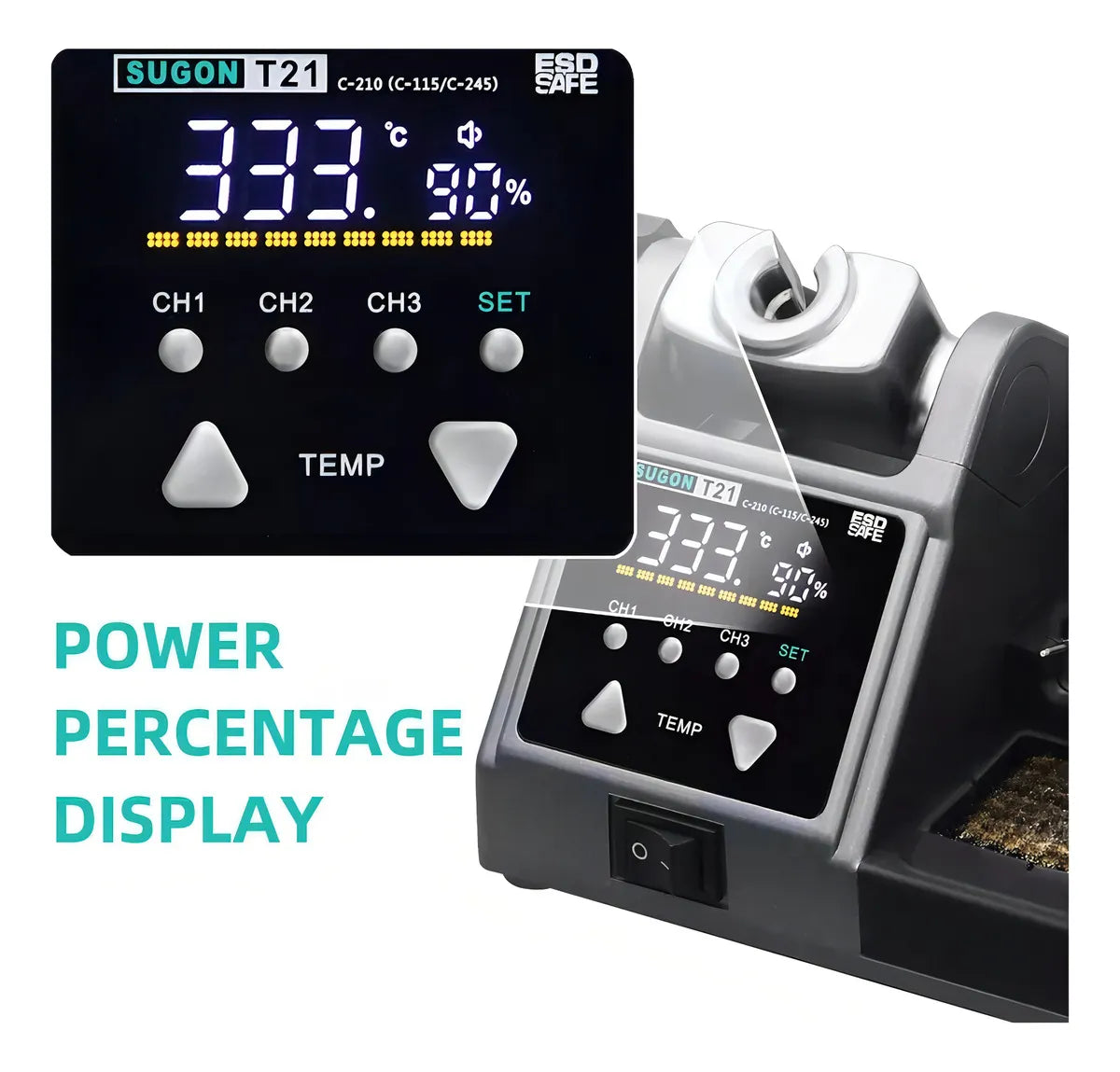 Estación de soldadura Sugon