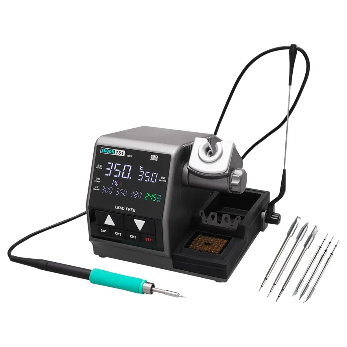 Estación de Soldadura Sugon T61: La Nueva Generación de Precisión y Potencia