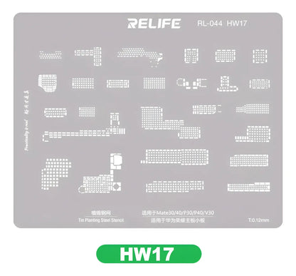 STENCIL 0.12MM Huawei Honor Relife RL-044 HW17