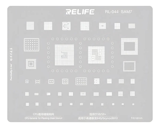 Stencil 0.12MM Relife RL-044 SAMM7 NOTE10 SM-N970U/9700