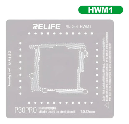 Stencil 0.12MM Relife RL-044 HWM1 P30PRO