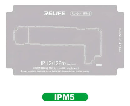 Stencil 0.12MM Relife RL-044 IPM5 IP12/12Pro