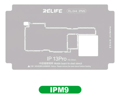 STENCIL 0.12MM Relife RL-044 IPM9 IP13Pro