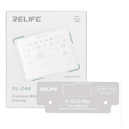 Plantilla de acero RELIFE RL-044 - detalle de perforación