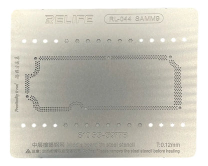 Stencil 0.12MM Relife RL-044 SAMM9 S10 5G-G977B