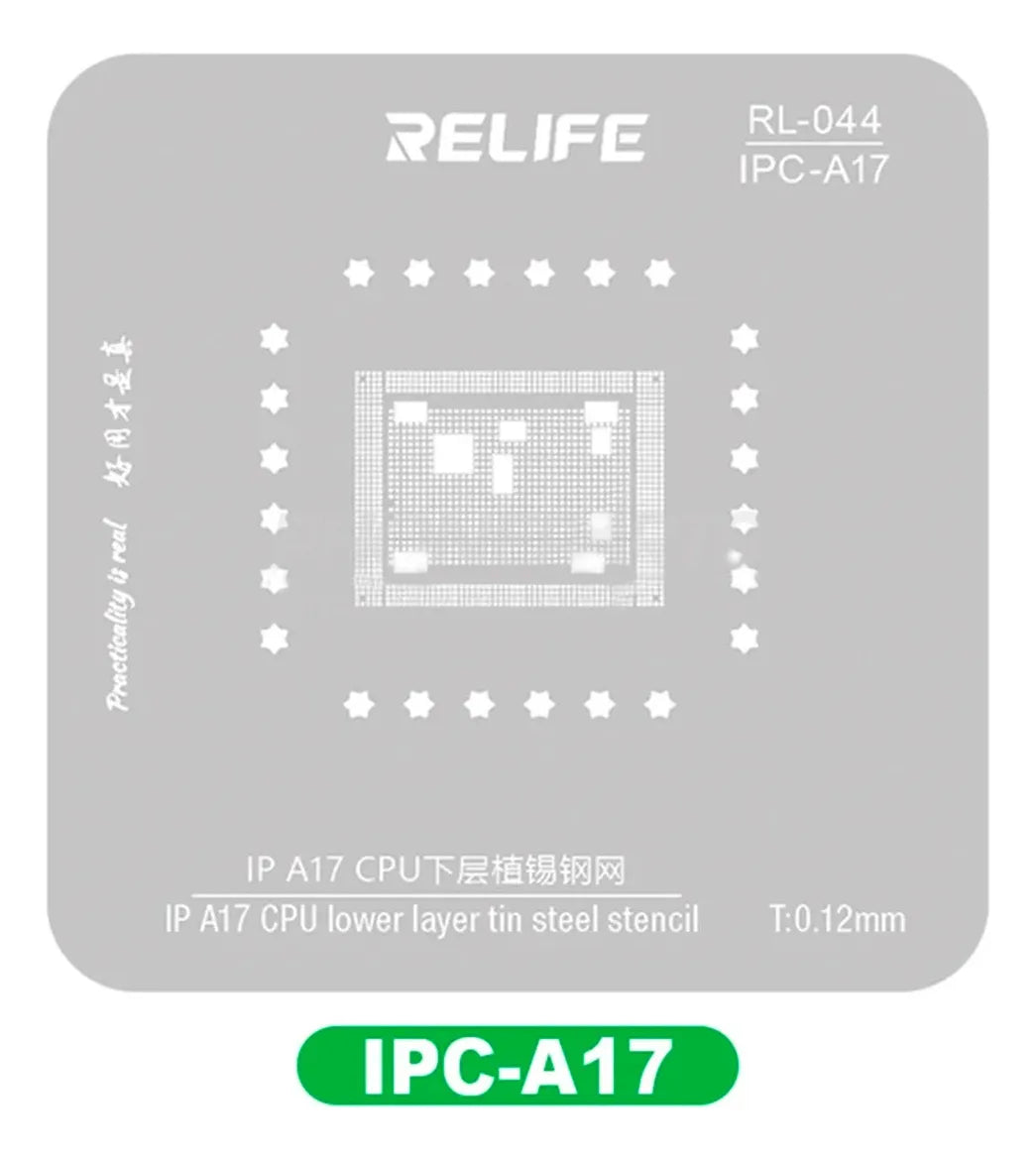 STENCIL Relife RL-044 IPC-A17/0.12 MM