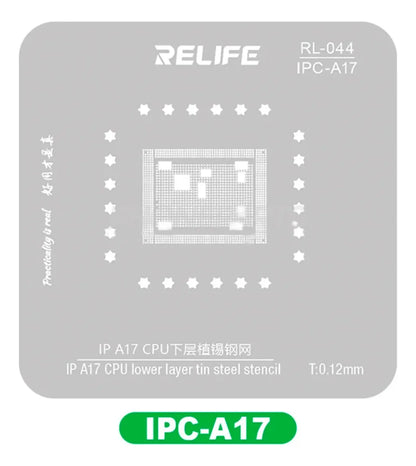 STENCIL Relife RL-044 IPC-A17/0.12 MM