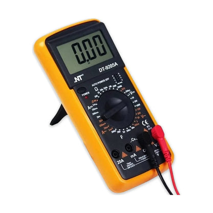 Multímetro Digital Profesional NT DT-9205A: Diagnóstico Preciso y Confiable