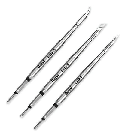 Kit Puntas para Cautín Kaisi C210 compatible con Aifen/Sugon
