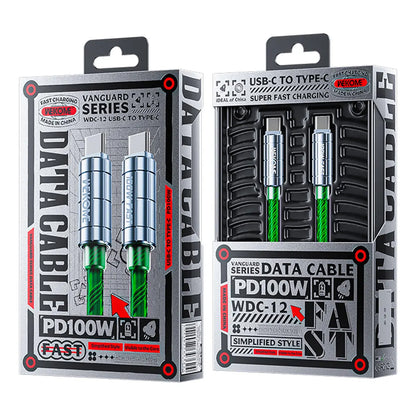 Cable Wekome Vanguard II WDC-12 negro - detalle del conector