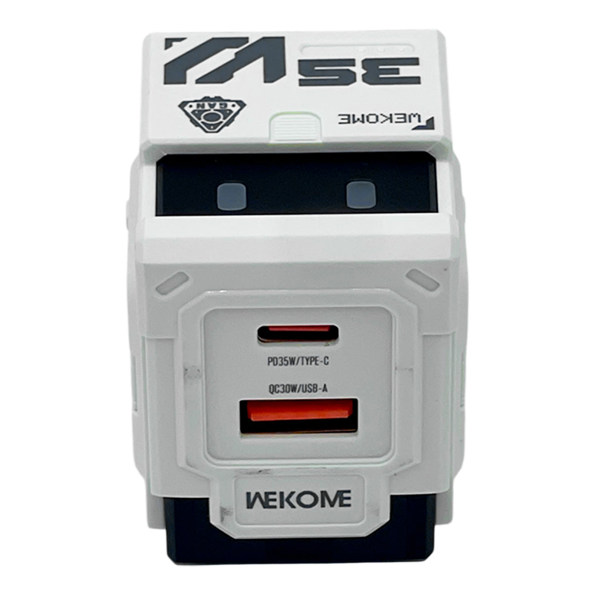 Cubo Cargador Wekome Navigator WP-U07 35W – ¡Velocidad con Estilo Pro!