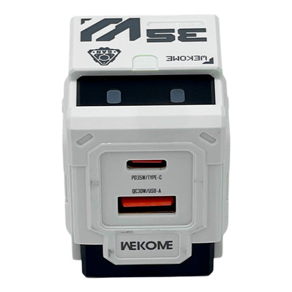 Cubo Cargador Wekome Navigator WP-U07 35W – ¡Velocidad con Estilo Pro!