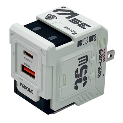 Cubo Cargador Wekome Navigator WP-U07 35W – ¡Velocidad con Estilo Pro!