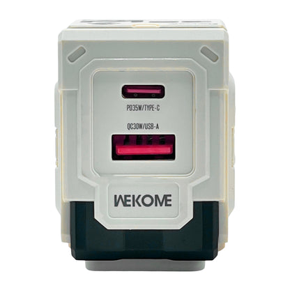 Cubo Cargador Wekome Navigator WP-U07 35W – ¡Velocidad con Estilo Pro!