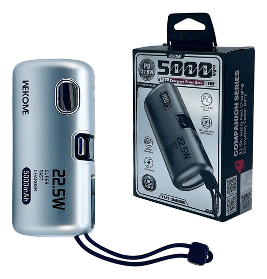 Power Bank Wekome WP-19 5000mah Carga Rápida Portatil