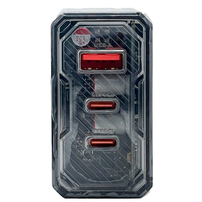 Cargador WEKOME WP-U06 Cube Geometry 65W GaN – ¡Potencia Total en Formato Mini!