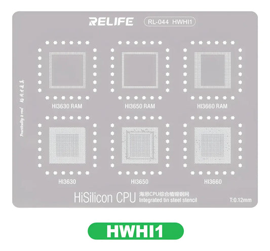 STENCIL 0.12MM Relife RL-044 HWHI1