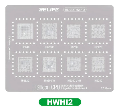 STENCIL 0.12MM Relife RL-044 HWHI2
