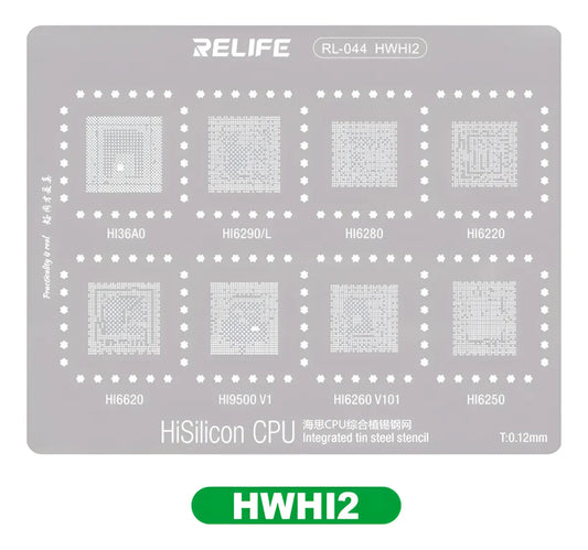 STENCIL 0.12MM Relife RL-044 HWHI2