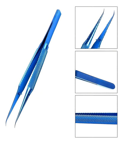 Pinza de Aleación de Titanio Curva, alta precisión y calidad RELIFE RT-15C