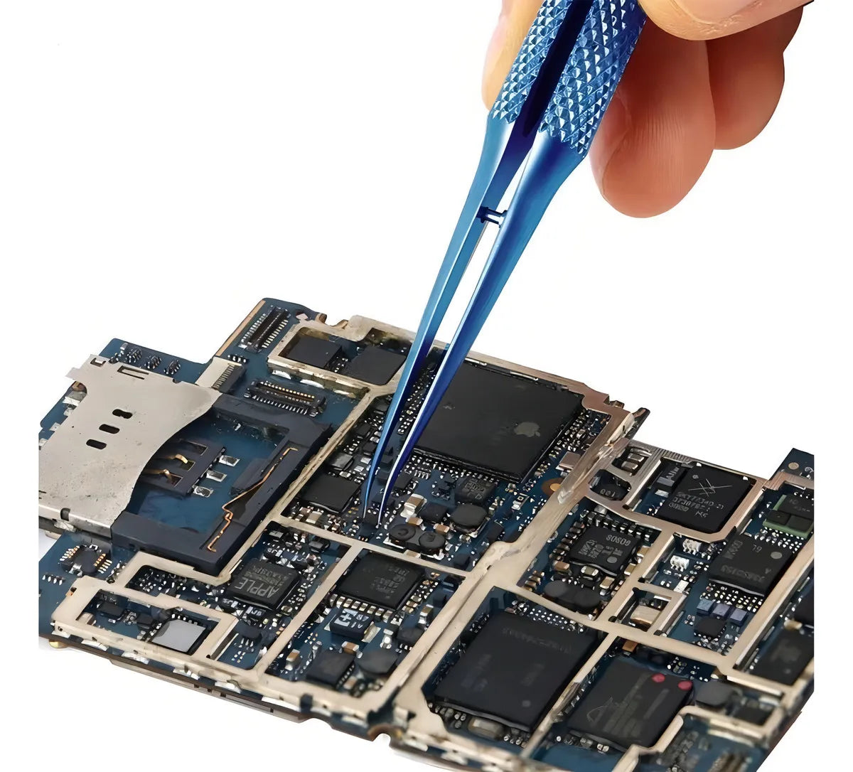 Pinza de Aleación de Titanio Curva, alta precisión y calidad RELIFE RT-15C