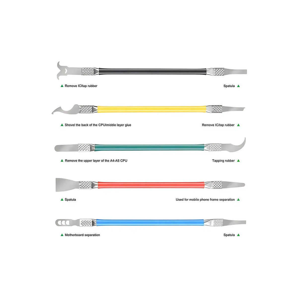 Set completo de desmontaje de IC y CPU Relife RL-049B