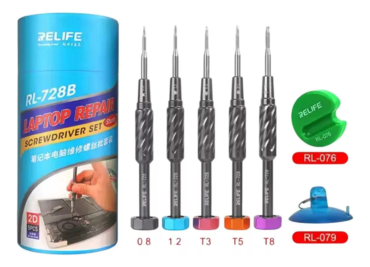 Kit de desarmadores para Laptop Relife RL-728B