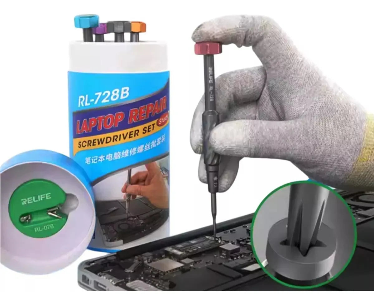 Kit de desarmadores para Laptop Relife RL-728B