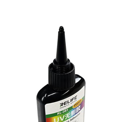 Adhesivo UV de Curado Rápido Relife RL-081: Protección Transparente y Profesional