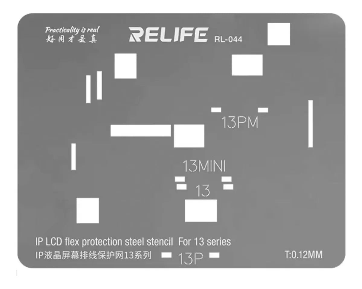 Stencil Screen Repair Comp. IP6S-15/13/11/12 Relife RL-044IP