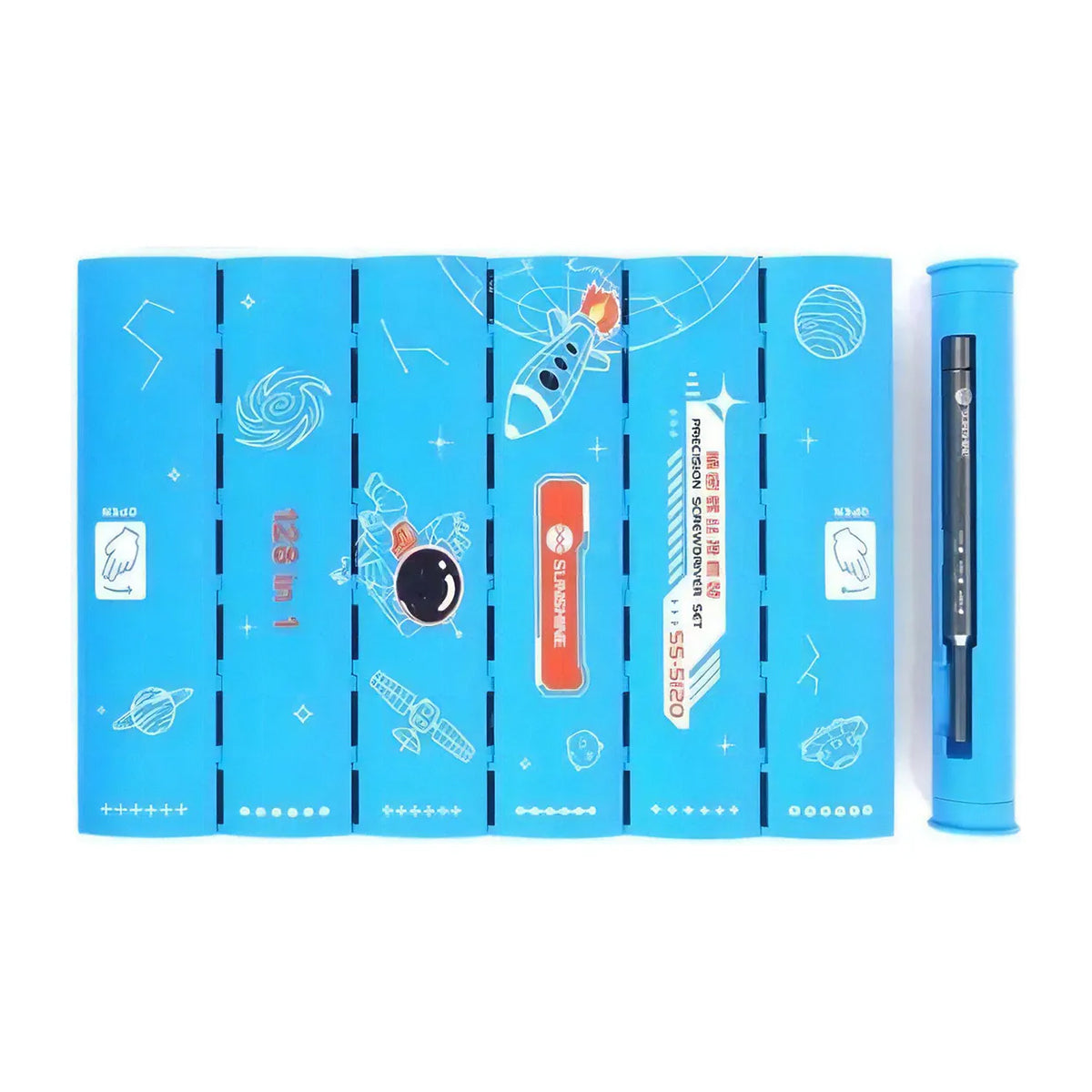 Kit de Desarmadores Sunshine SS-5120 (128 en 1): La Solución Total