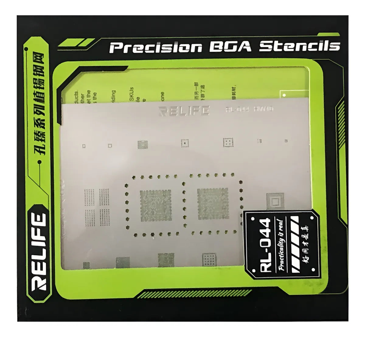 Stencil 0.12MM Relife RL-044 HW10 Kirin810 HI6280 CPU BGA