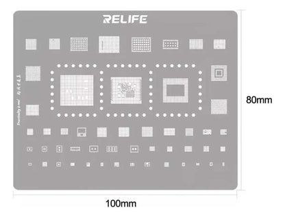 Stencil 0.12mm Compatible con Sm8450/sm8250 CPU Relife XM15