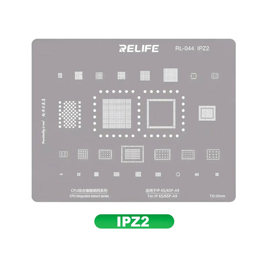 Stencil BGA Relife RL-044 IPZ2 CPU A9 iPhone 6s