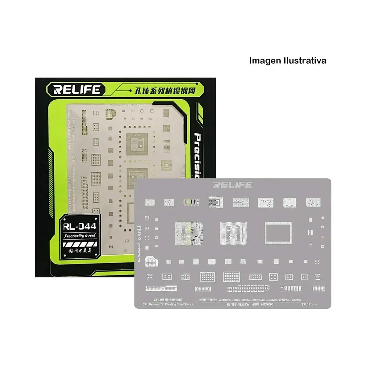 Stencil BGA Relife RL-044 para iPhone