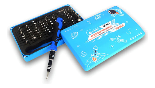 Set de desarmadores 66 en 1 Sunshine SS-5121